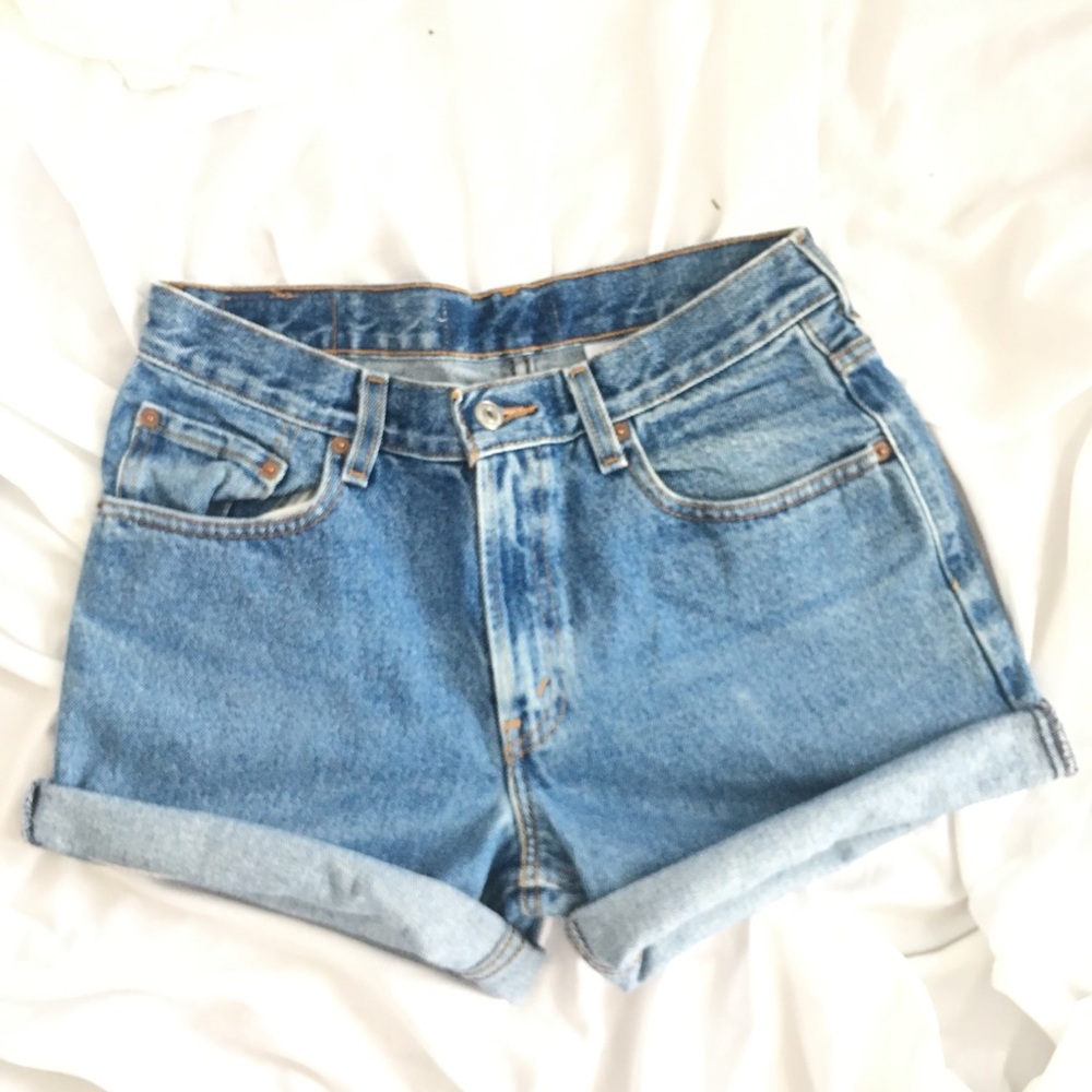 Vintage Levi Jean Shorts